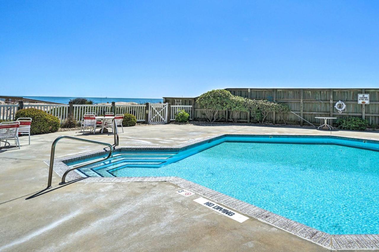 Steps To The Beach Oceanfront Condo With Lanai! North Topsail Beach Kültér fotó